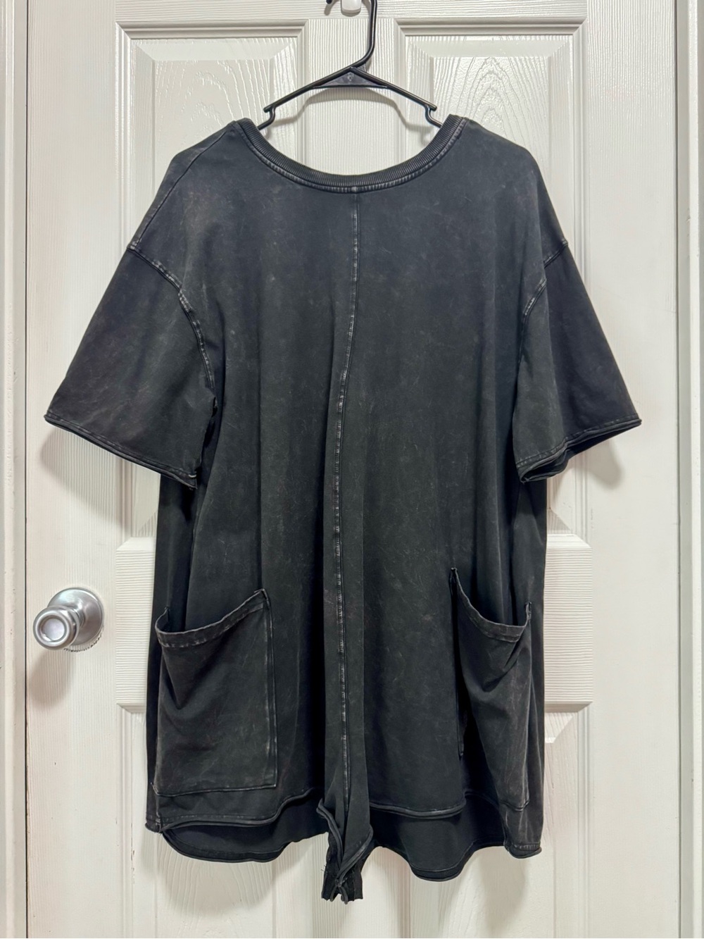 FP Movement Hot Shot Tee Romper in Black Size Medium